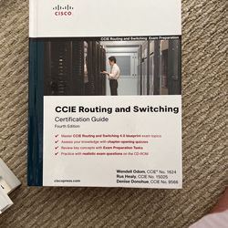 CCIE Routing And Switching Certification Guide $50 (99 Percents New)