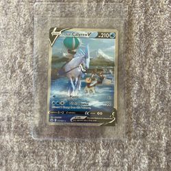 Ice Rider Calyrex V Silver Ridge