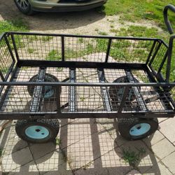 Metal Wagon, $60.00