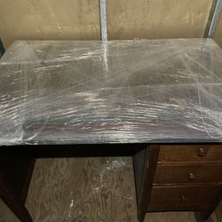 Old Fashion All Wooden Desk