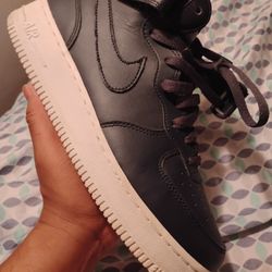 2017 AF1 HIGH STRAP NAVY BLUE SIZE 8.5