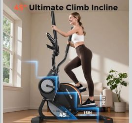 YOSUDA Elliptical Exercise Machine, Compact 3-in-1 (Elliptical + Cardio Climber + Stair Stepper)