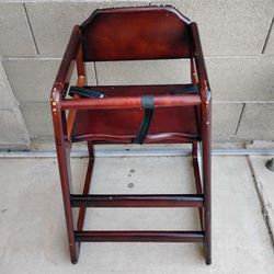 Wooden Baby Chair
