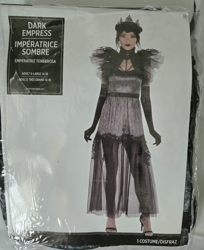 Dark Empress Costume (Adult) / Disfraz Emperatriz Tenebrosa (Adulto)