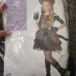 Girls Cheetah Costume