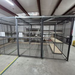 Storage Cage W/shelves ** USED in Great Condition **