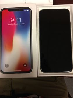 iPhone X 64GB Black