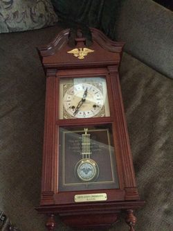 American Eagle Clock Limited Edition Commemorative