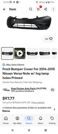 Nissan Front Bumper