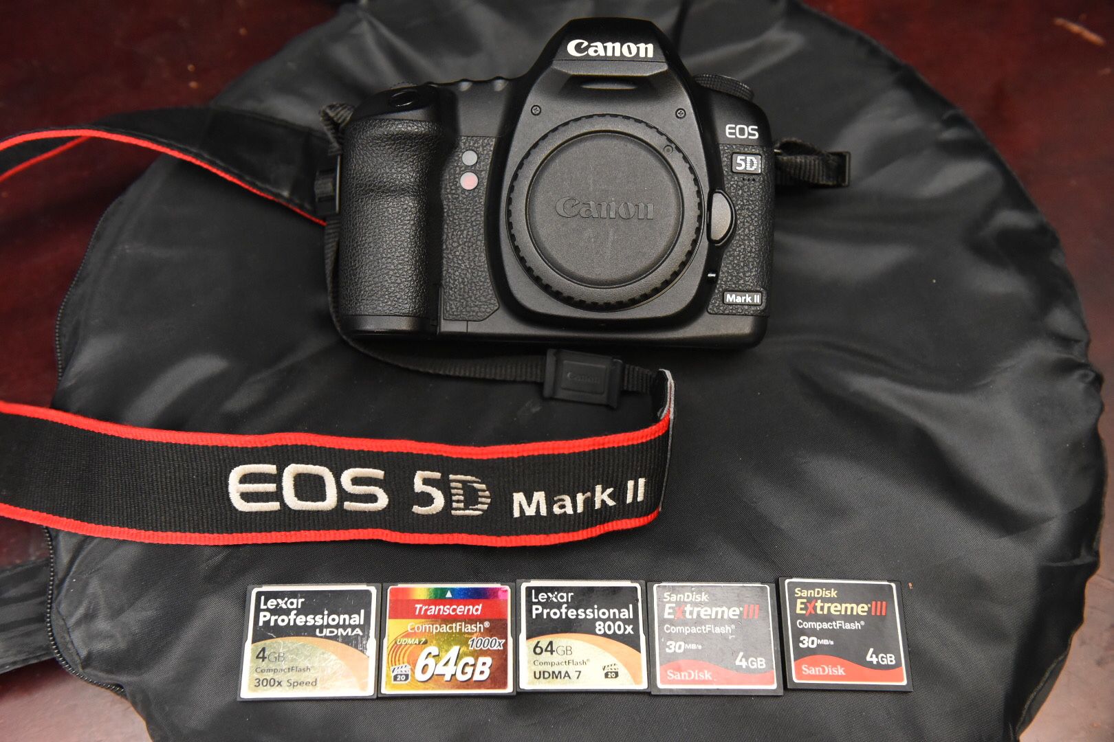 Canon 5d MarkII with extra stuff