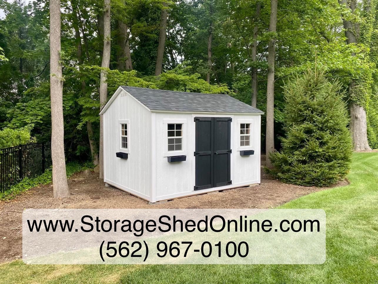 Storage Shed Build On Site 