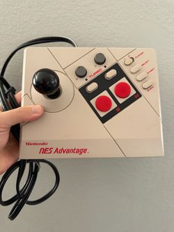 1987 Nintendo NES Advantage Game Pad Controller Joystick Tested Works