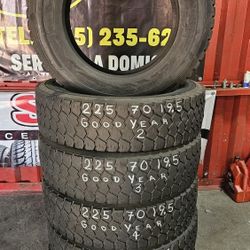 225 70 19.5 RANGO G 14 PLYS..GOODYEAR