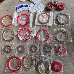 Lot Of 3m Type Adhesive Double Sided Tape  Strips Body Panel Exterior Interior