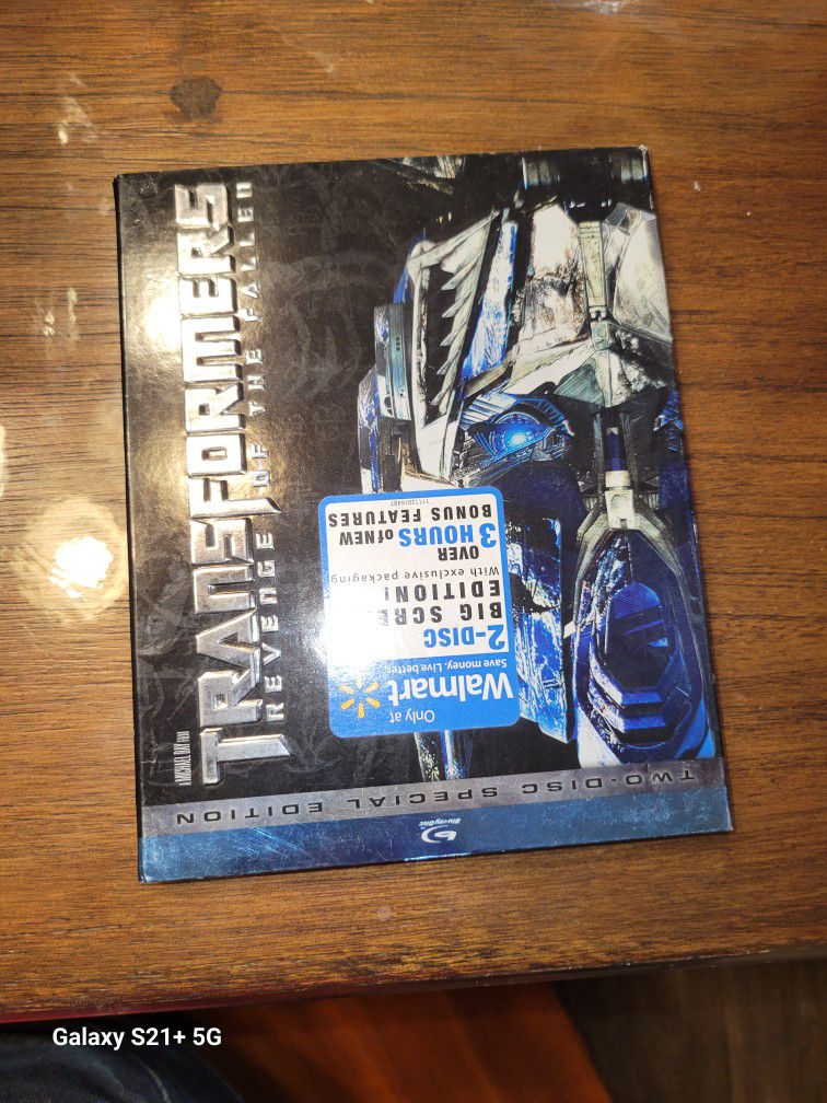 Transformer Revenge Of The Fallen Dvd