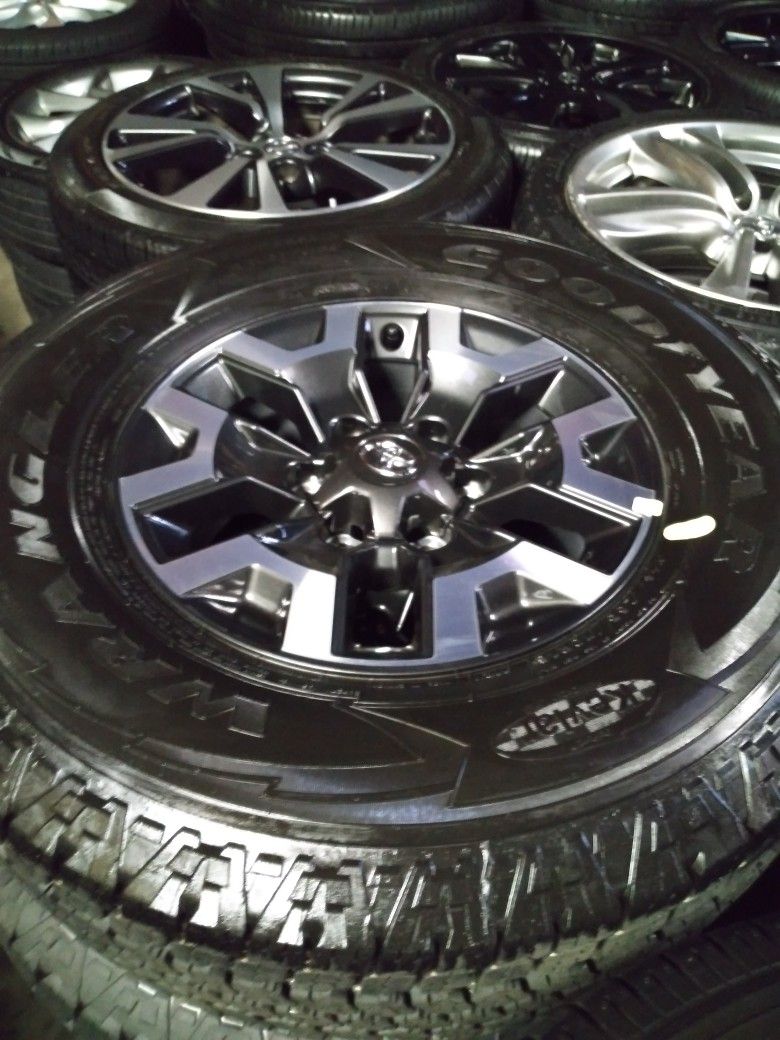 Tundra Rims Tacoma Wheels Tacoma TRD Pro Style Rims FJ Cruiser Sequoia