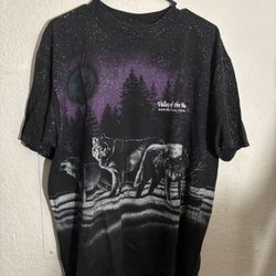 Vintage 90s Oneita Wolf Tee