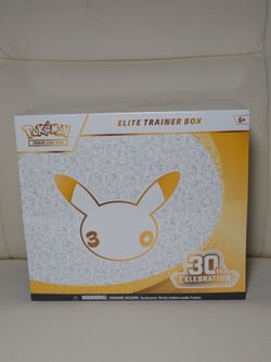 Pokémon TCG 30th Celebration Elite Trainer Box Brand New Sealed