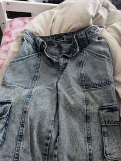Wild Fable Denim  Cargo Jeans ($5)