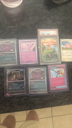 All holos except for chansee - only one psa graded all new unused
