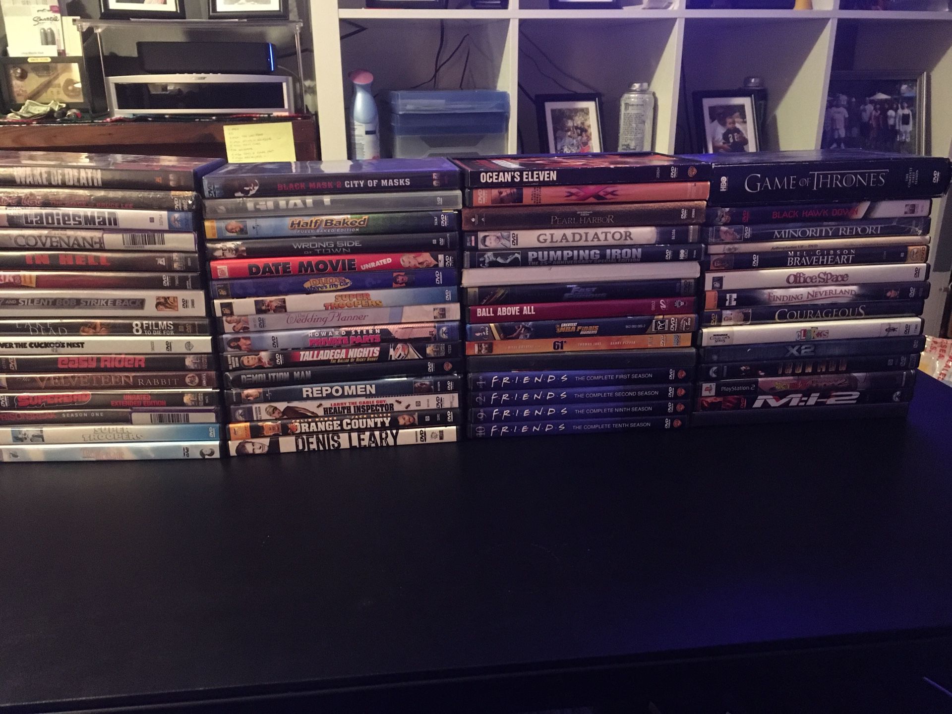 Huge lot 60+ DVD’s $1 each