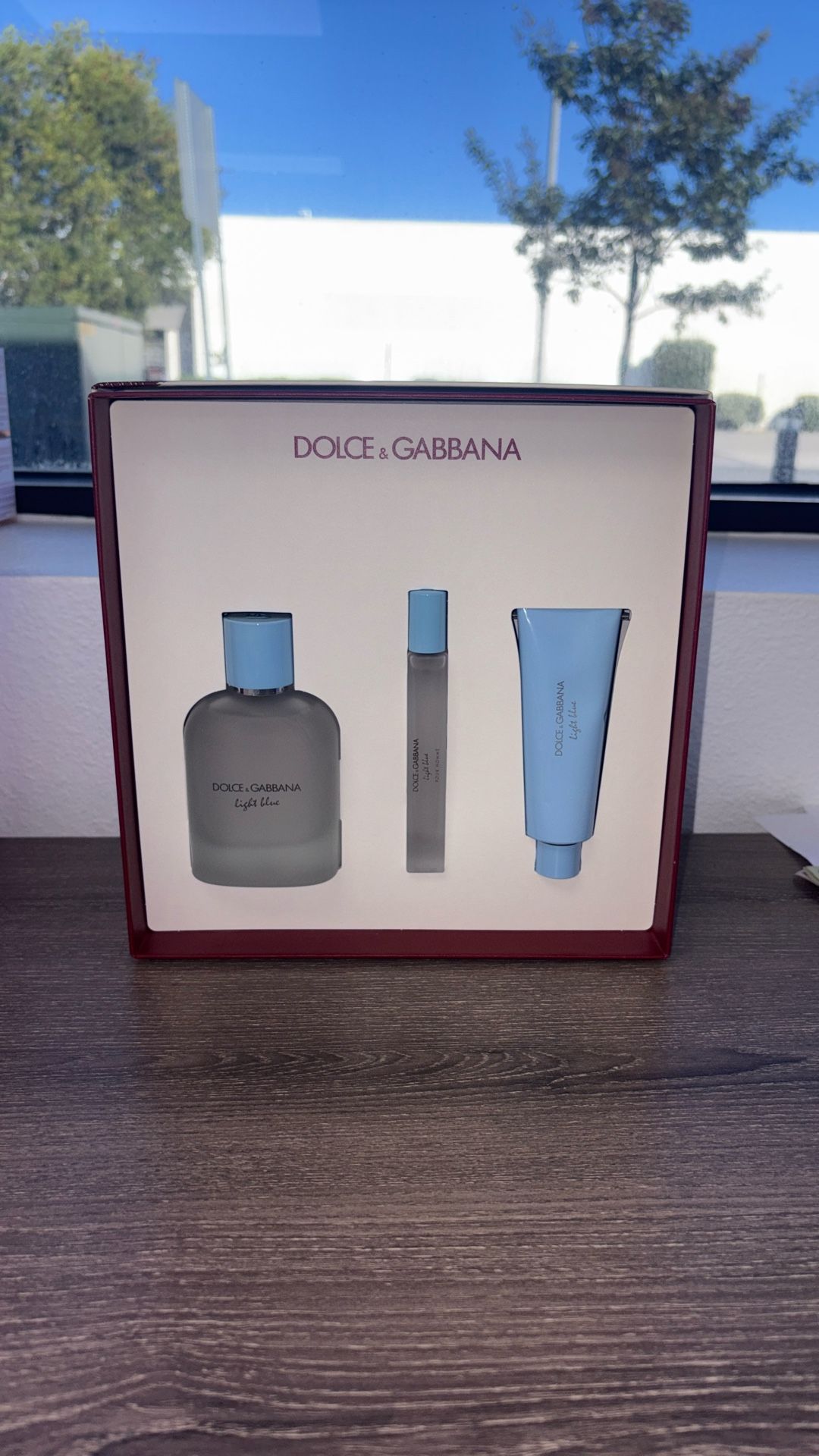 Dolce & Gabbana Light Blue 3 Pc Gift Set For Men