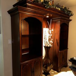 Bookcase/Curio/Entertainment  