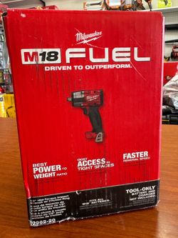 Milwaukee new 1/2” mid impact wrench M18 fuel