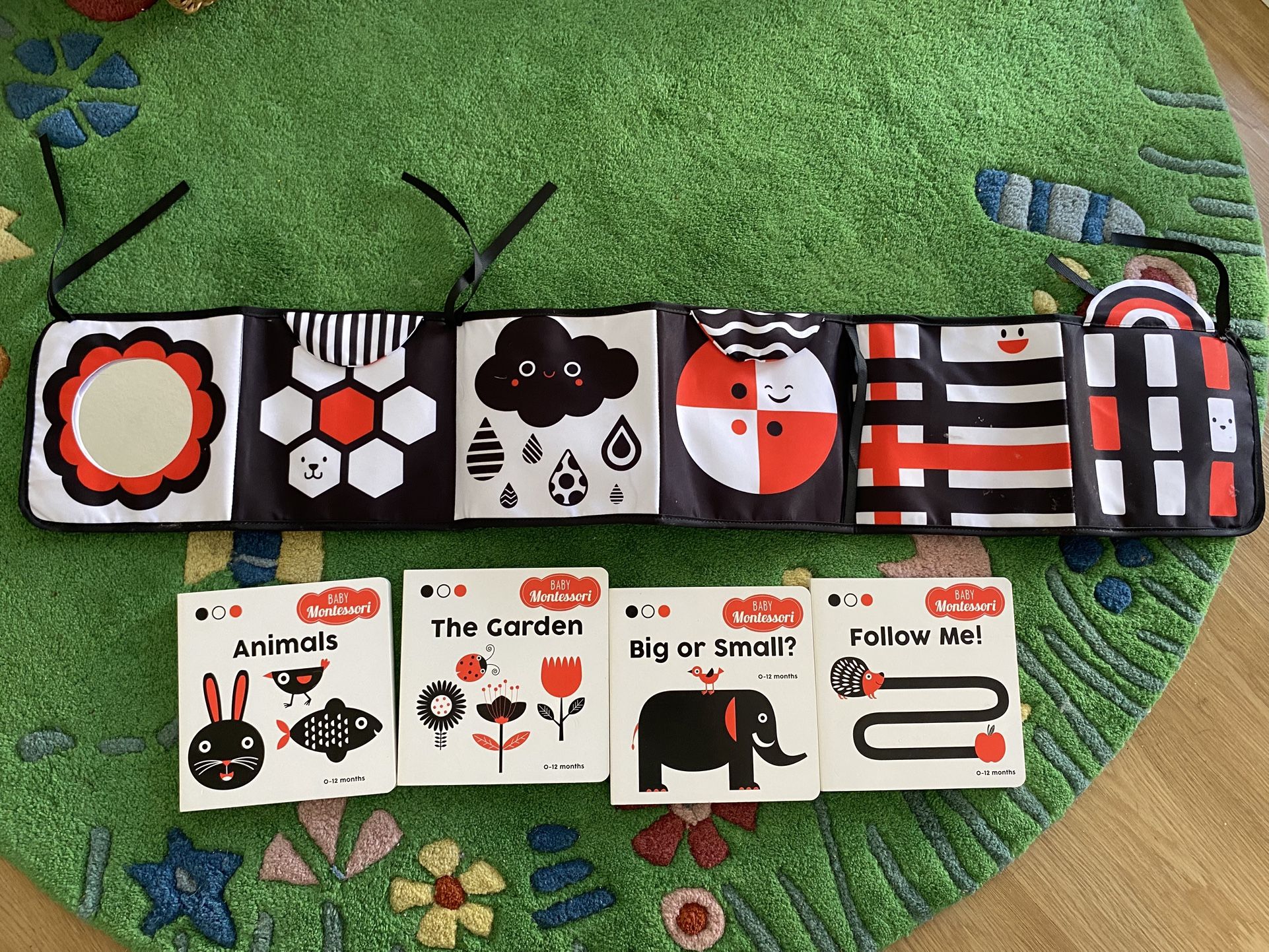 High Contrast/Black & White Baby Books/Tummy Time 