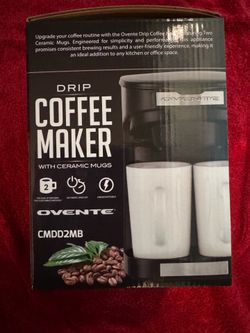 Dual Cup Drip Coffee Maker