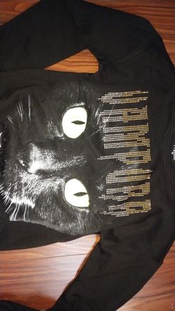 Women's cat sweatshirt new with tag