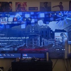 65 inch Samsung crystal UHD