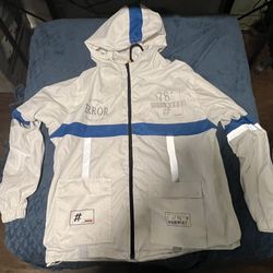 Graphic Reflective Windbreaker 