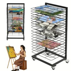 Painting Drying Rack For School Art Studio