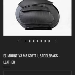 Leather Pros Saddlebags 