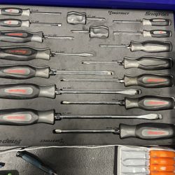 16 Piece Snap On Screwdrivers