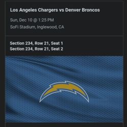 Chargers/Broncos Game 