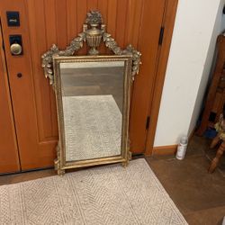 Neoclassical Style Gold Gilt Wall Mirror