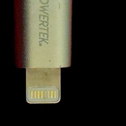 Powertek Rose Gold Apple IPhone Charging Cable 