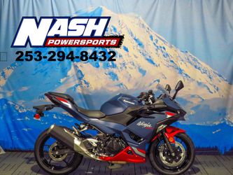 2026 Kawasaki Ninja 500 Abs Metallic Yellowish Green/Ebony
