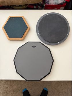 3 drum pads