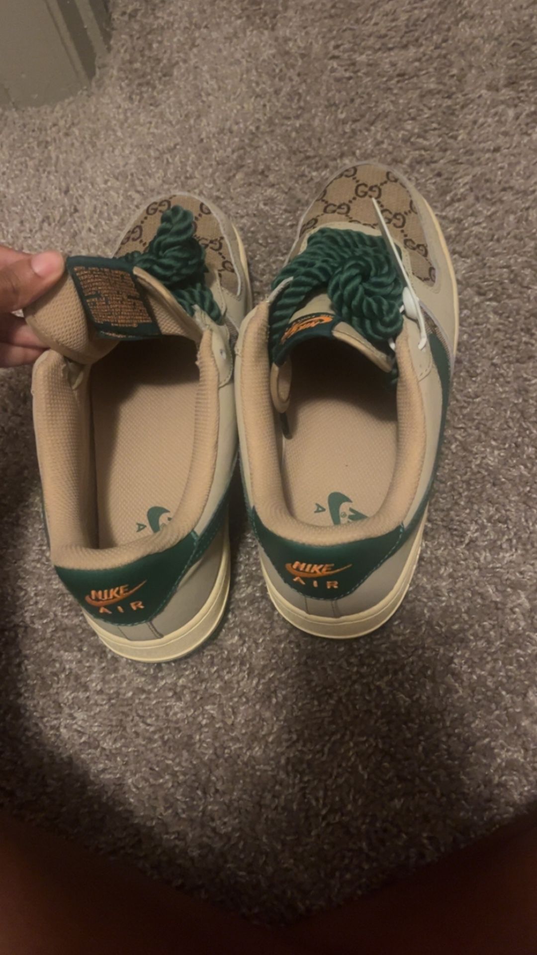 Gucci Custom Air Force 1s
