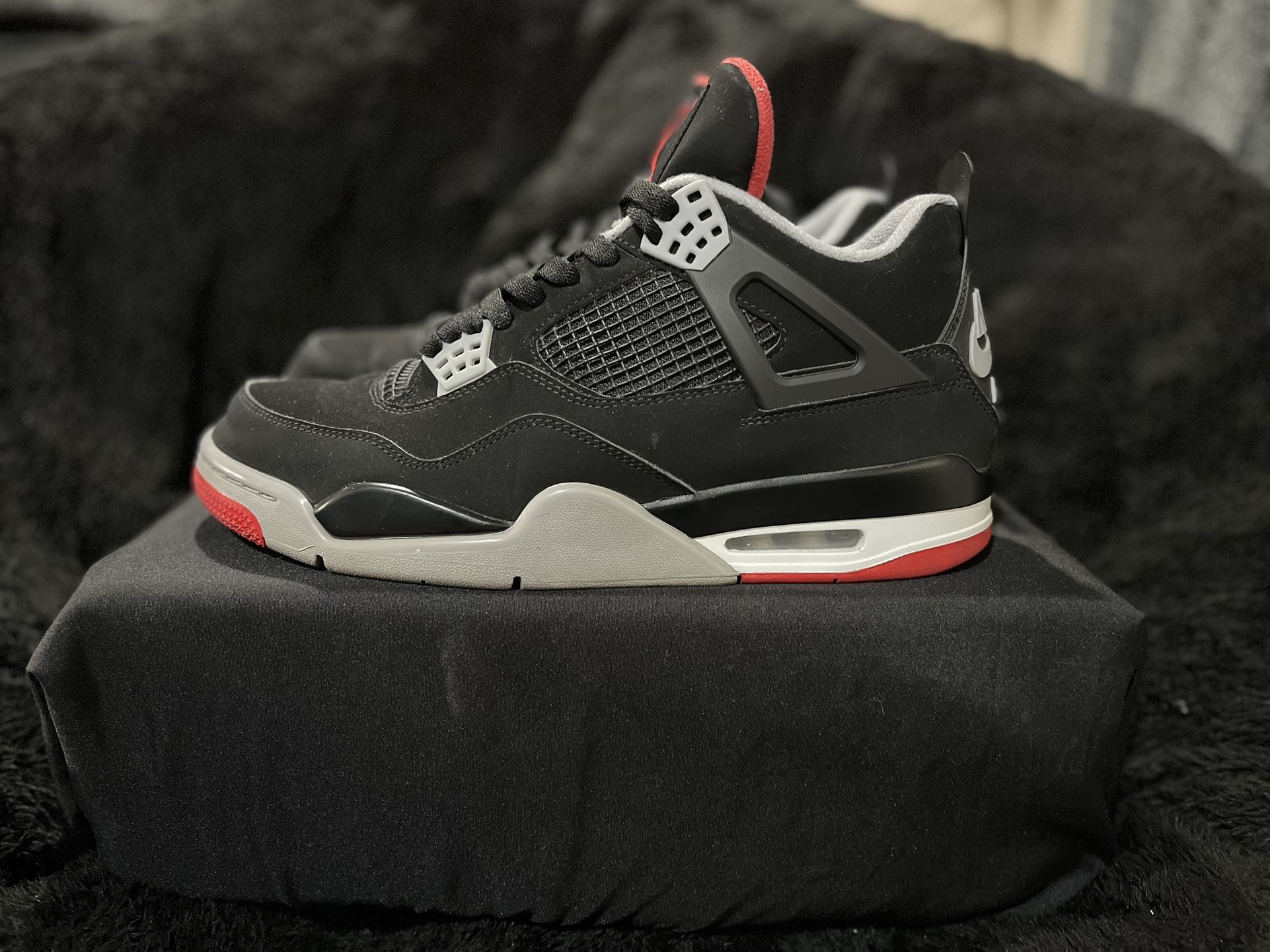 Black Retro Jordan 4s