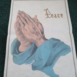 Vintage Beautiful Peace Praying Hands
