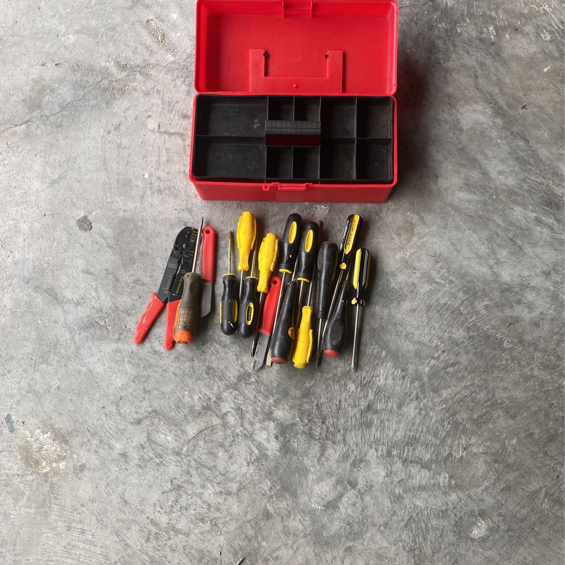 Tools Box With Tool