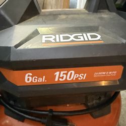 6 Gallon Ridgid Air Compressor 