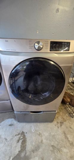 Samsung Front Load Dryer with Pedestal