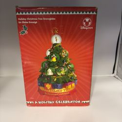 Disney Store Globe Multi Mini Globes Christmas Our Family Tree  Collection RARE