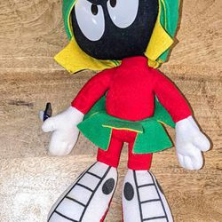 Vintage Applause Marvin The Martian Plush Toy -1997