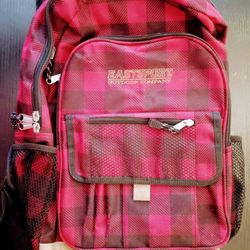 Red And Black East Sport Backpack 